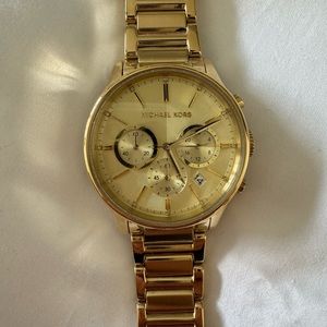 Michael Kors gold tone watch